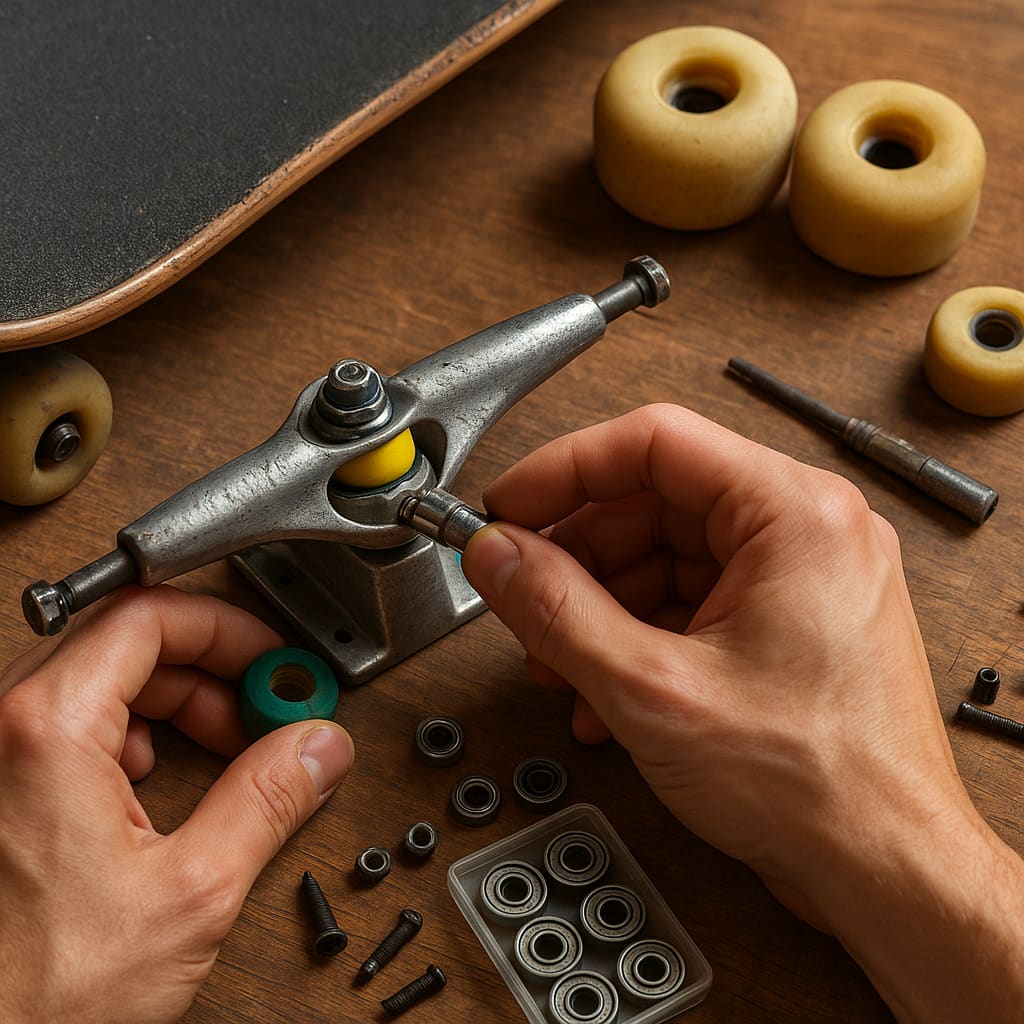 Feinjustierung von Achsen und Bushings